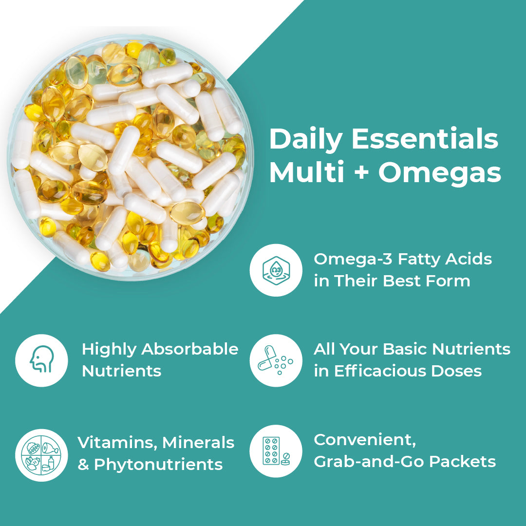 Reignite Wellness by JJ Virgin Daily Essentials Multi Omegas